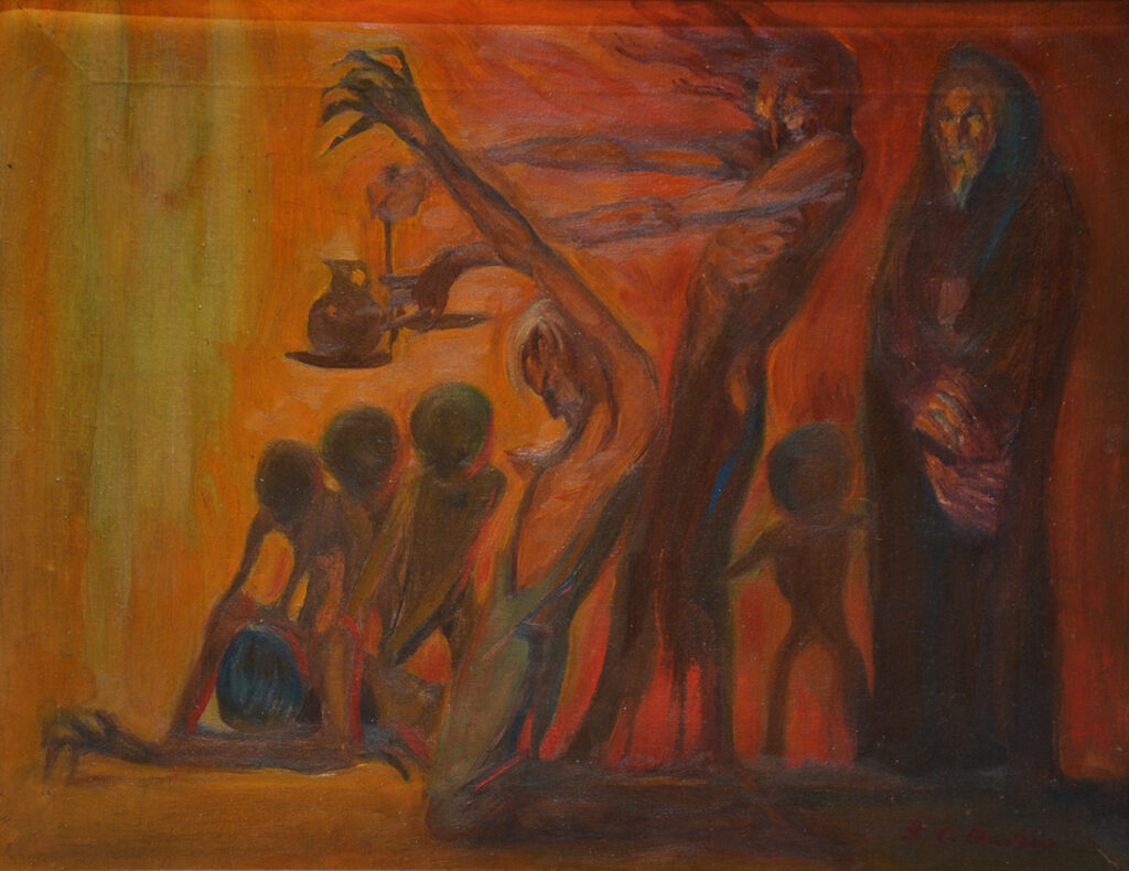 El Brujo (The Sorcerer) (1946) - José Clemente Orozco Tablo