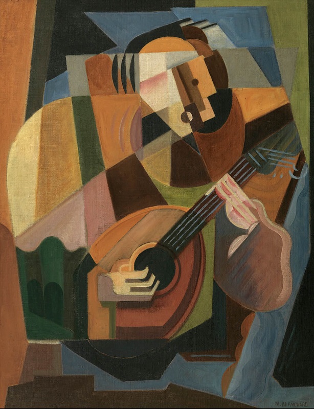 El Laudista (1917) - María Blanchard Tablo
