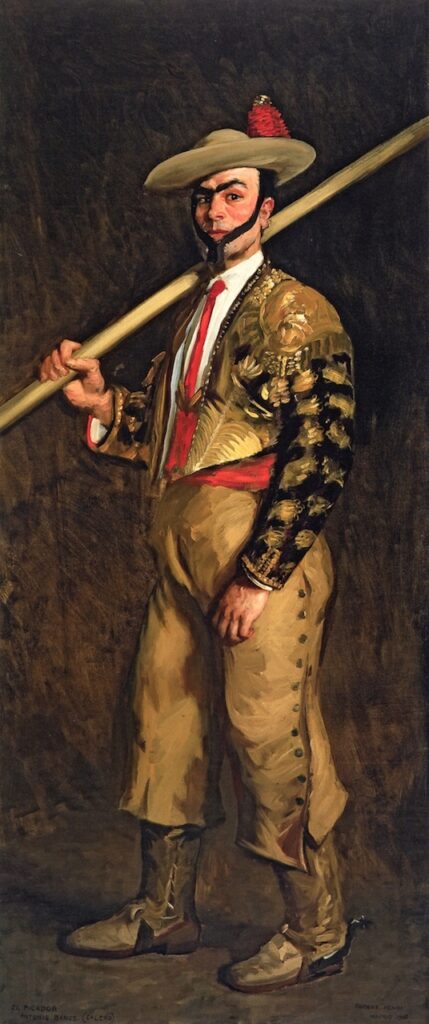 El Picador (Antonio Baños Calero) (1908) - Robert Henri Tablo