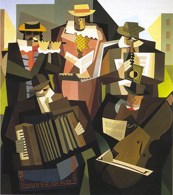El Quinteto - Emilio Pettoruti Tablo