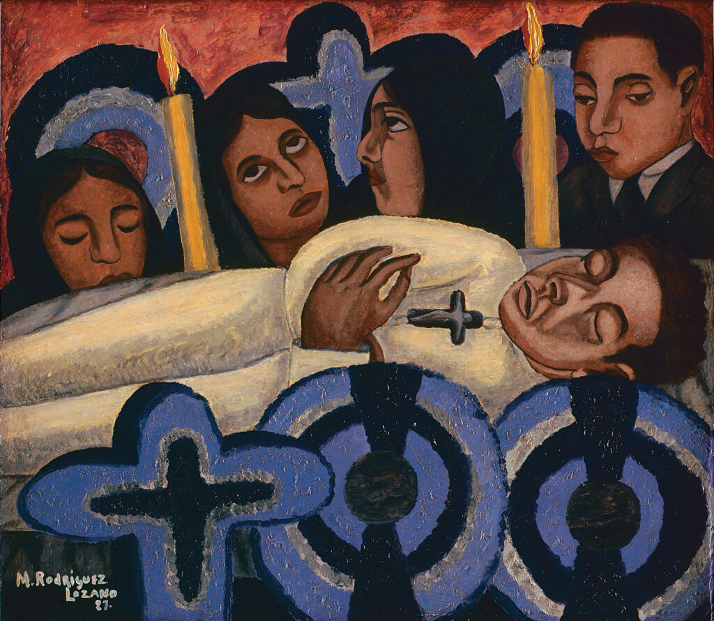 El Velorio (1927) – Manuel Rodríguez Lozano Tablo