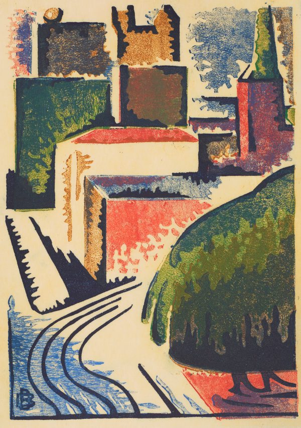 Elizabeth Street, Sydney (1939) - Dorrit Black Tablo