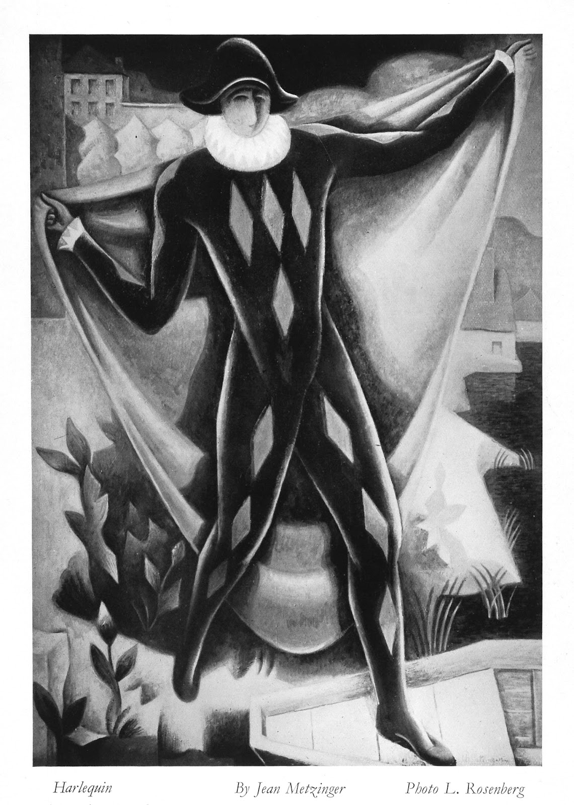 Embarkation of Harlequin (Arlequin) (1923) - Jean Metzinger Tablo
