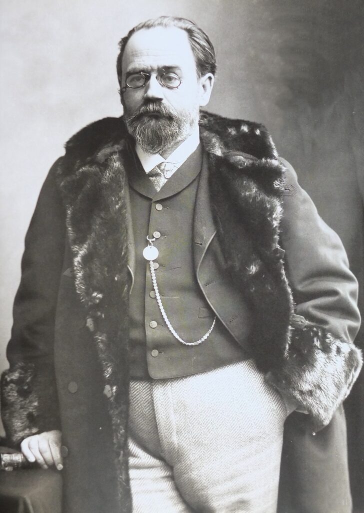 Emile Zola (1895) - Félix Nadar Tablo