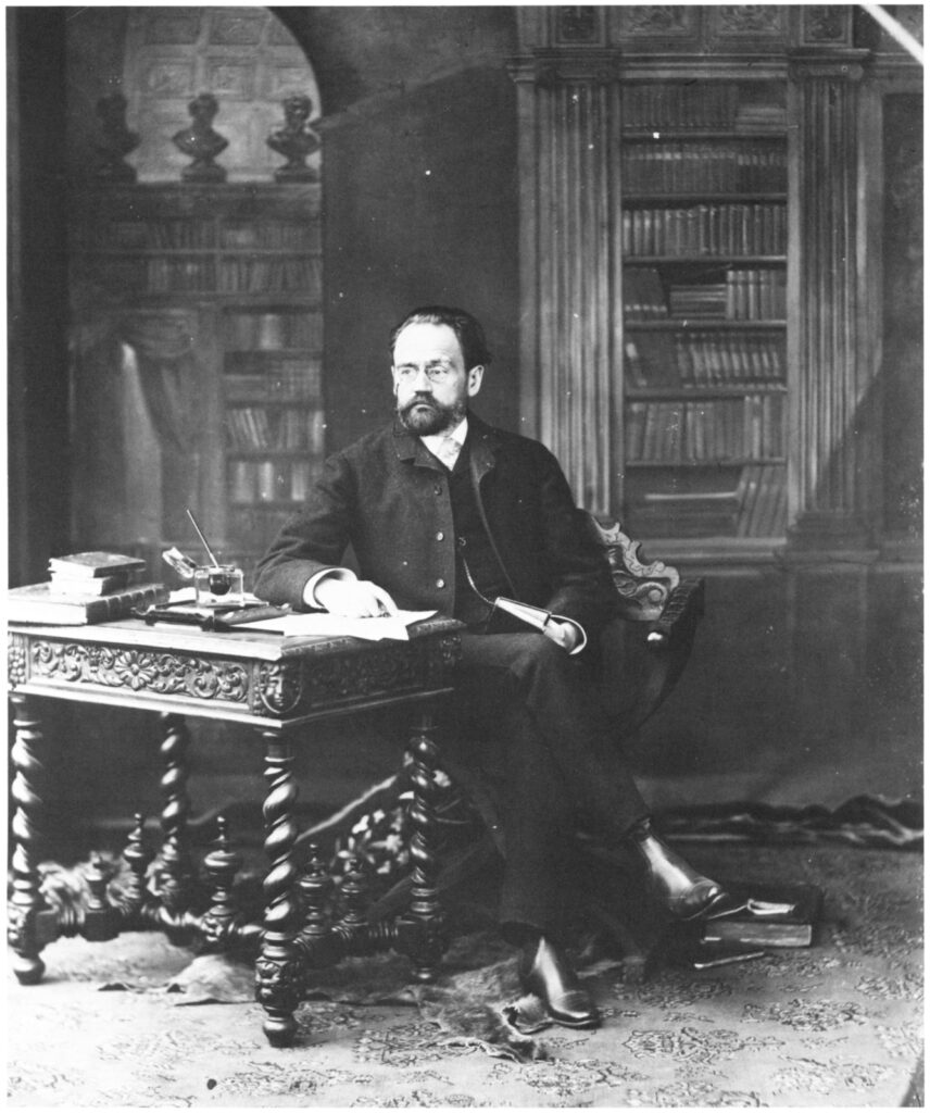 Emile Zola (1902) - Félix Nadar Tablo