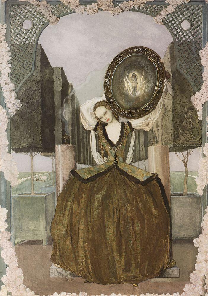 Enchantment (1900) – Konstantin Somov Tablo