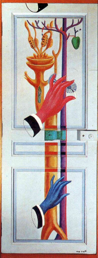 Enter, Exit (1923) - Max Ernst Tablo