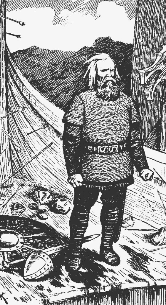 Erling Skjalgsson - Theodor Severin Kittelsen Tablo