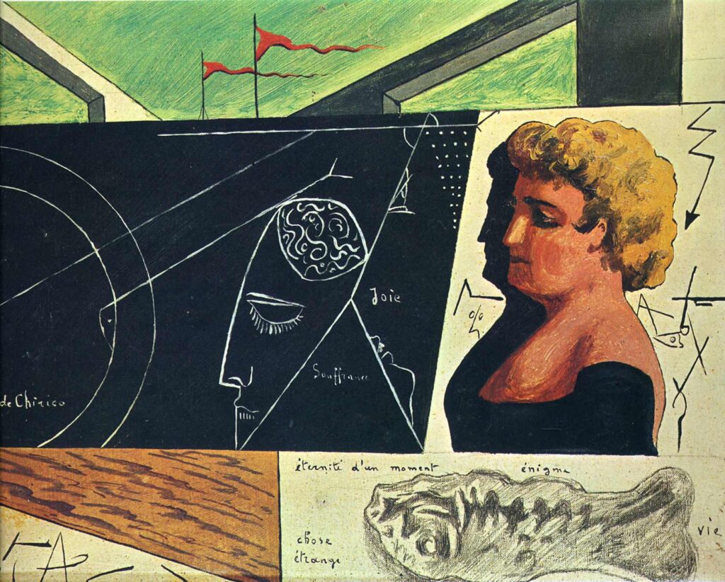 Eternity of a moment - Giorgio de Chirico Tablo