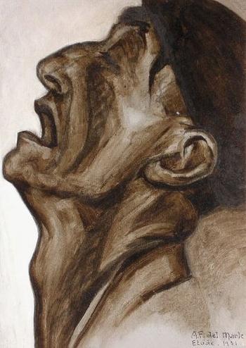 Etude pour L’homme qui boit (1931) – Félix Del Marle Tablo