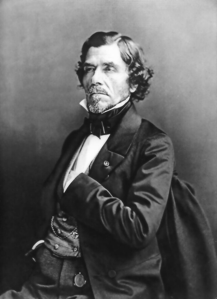 Eugène Delacroix (1858) - Félix Nadar Tablo