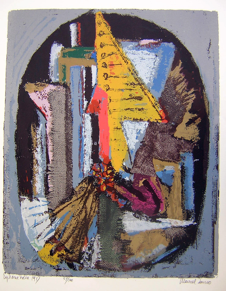 Euphoria Dada (1917) – Marcel Janco Tablo