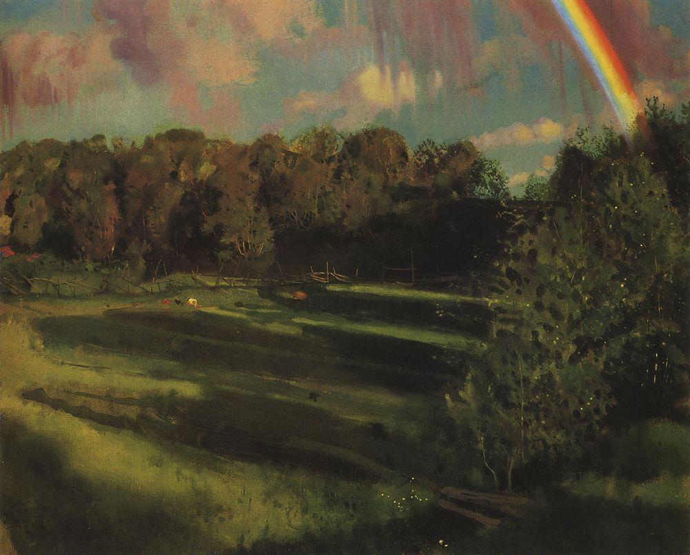 Evening Shadows (1900) – Konstantin Somov Tablo