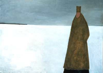 Evening Visitor (1956) - Jean Paul Lemieux Tablo
