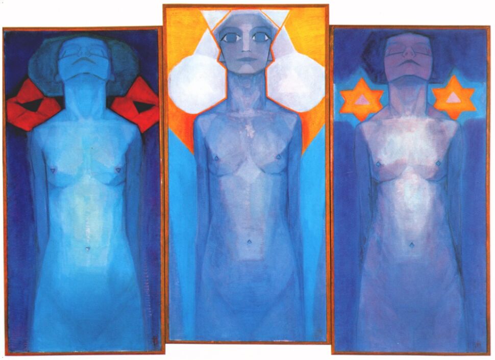 Evolution (1910) – Piet Mondrian Tablo