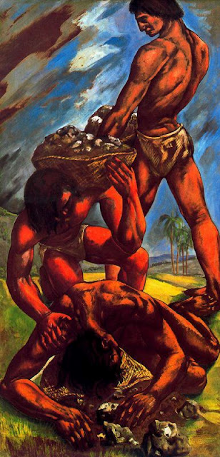Extract for Indian Mural (1946) – Vela Zanetti Tablo