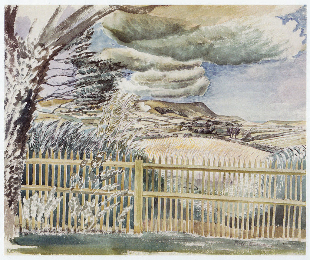 FIRLE BEACON (1927) – Eric Ravilious Tablo