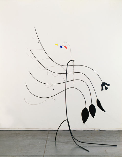 FOUR LEAVES AND THREE PETALS (1939) – Alexander Calder Tablo
