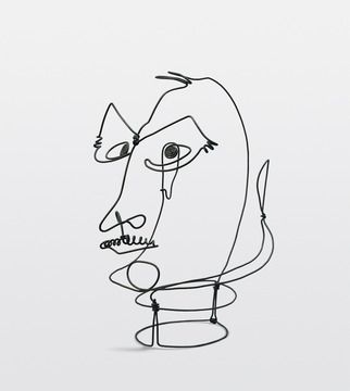 FRANK CROWNINSHIELD (1928) – Alexander Calder Tablo