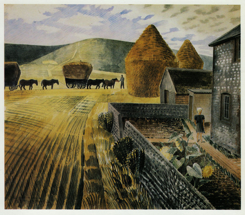 FURLONGS (1934) – Eric Ravilious Tablo