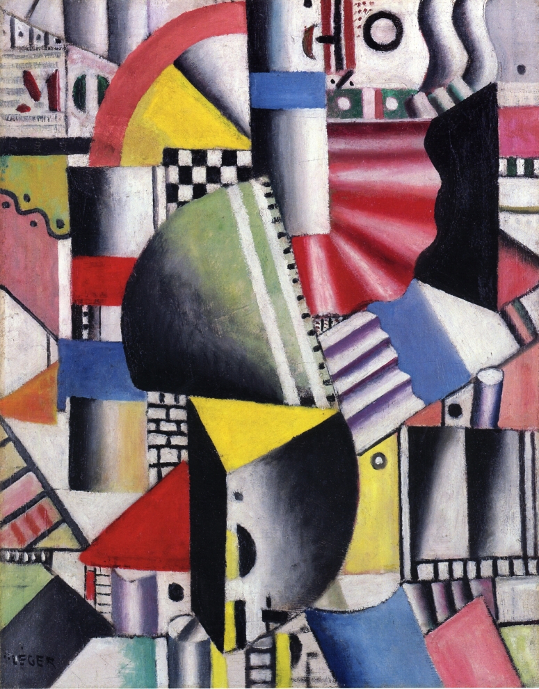 Factories (1918) - Fernand Léger Tablo