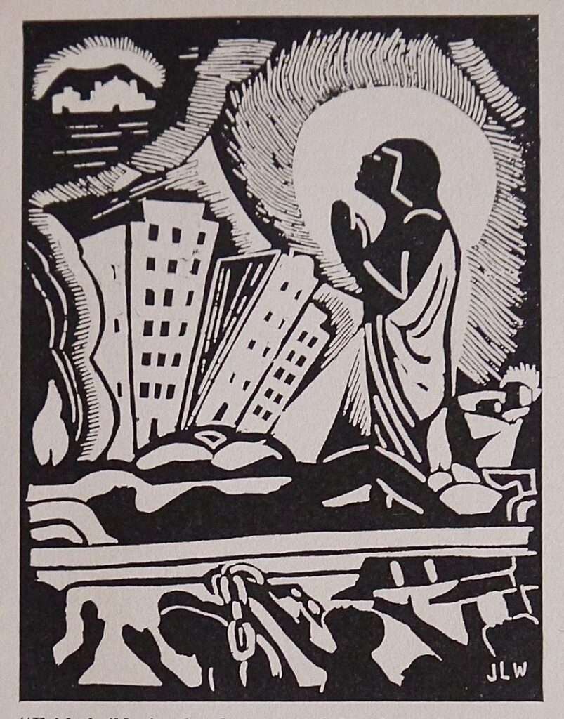 Faith Builds in the Dungeon (1930) - James Lesesne Wells Tablo