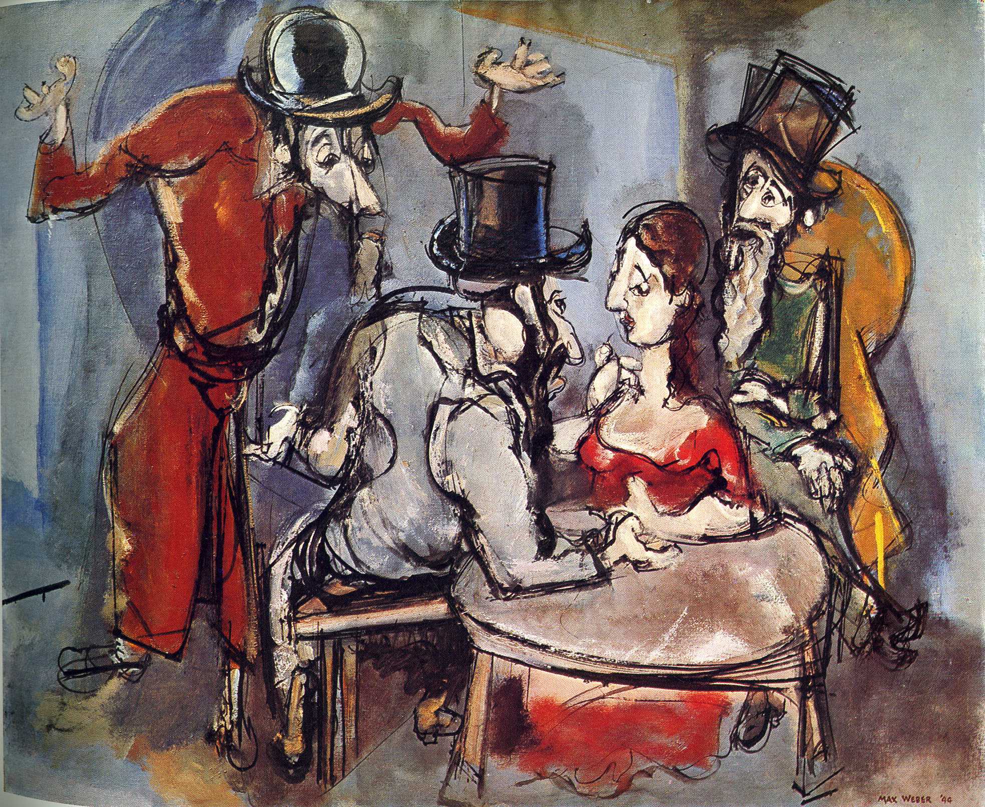 Family Reunion (1944) - Max Weber Tablo