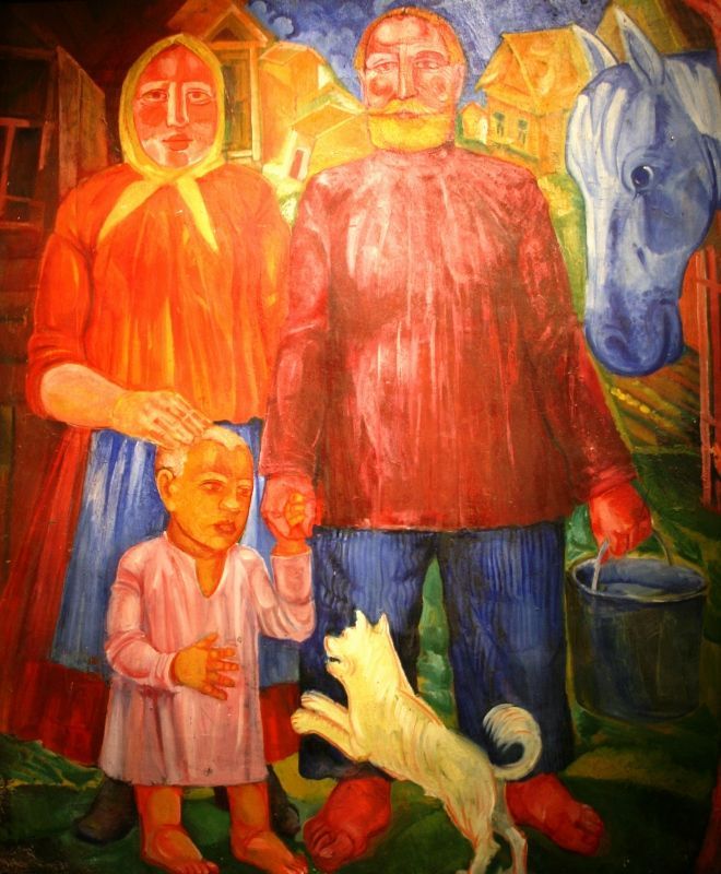 Family of a Middle Peasant (1929) – Victor Palmov Tablo
