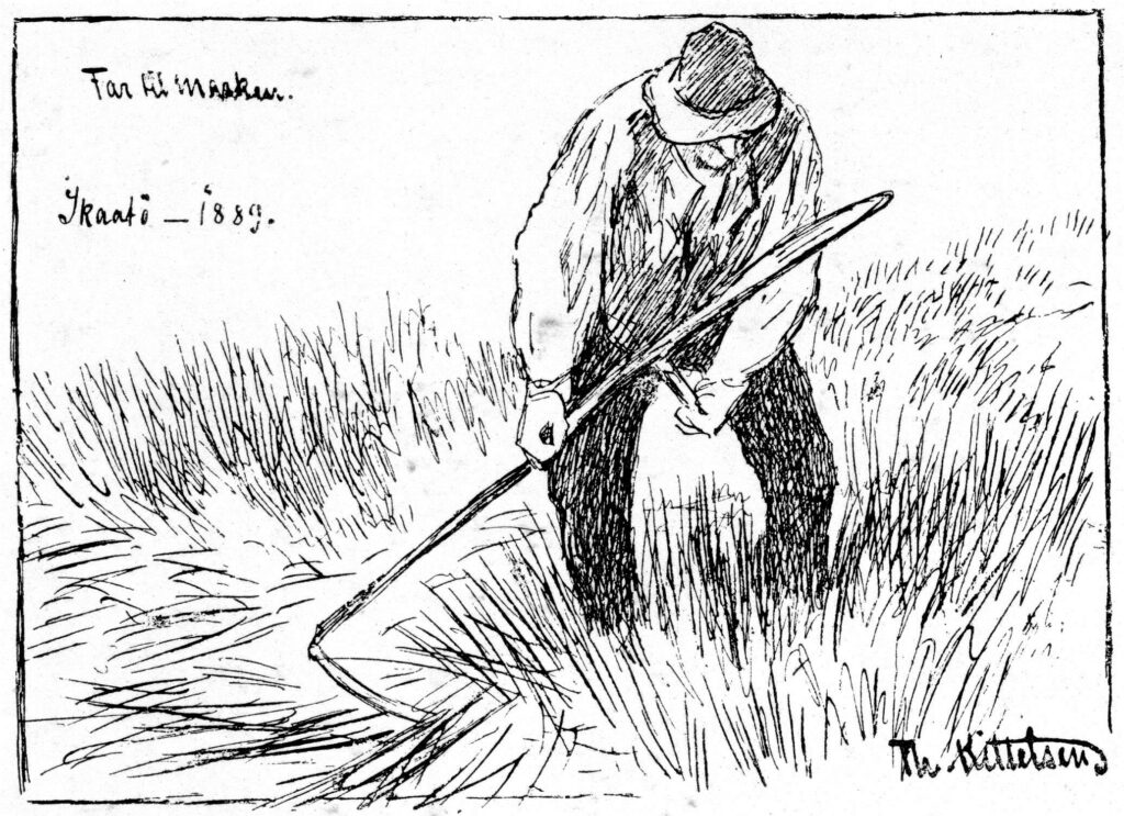 Far Til Marken - Theodor Severin Kittelsen Tablo