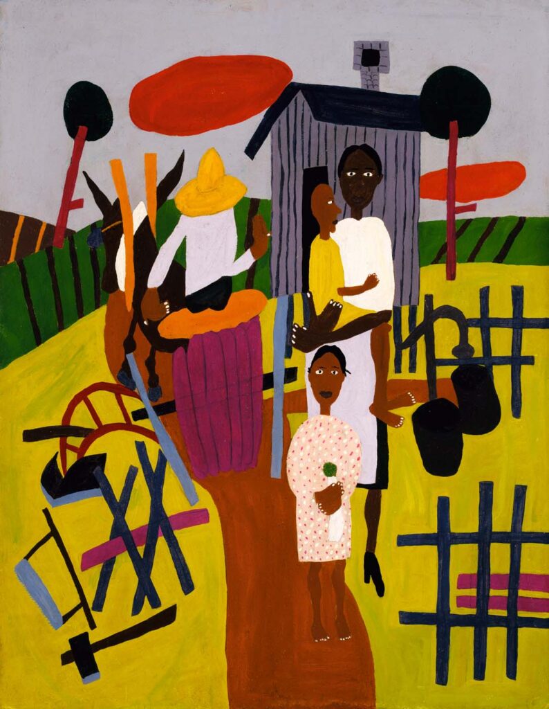 Farm Family (1940) - William H. Johnson Tablo