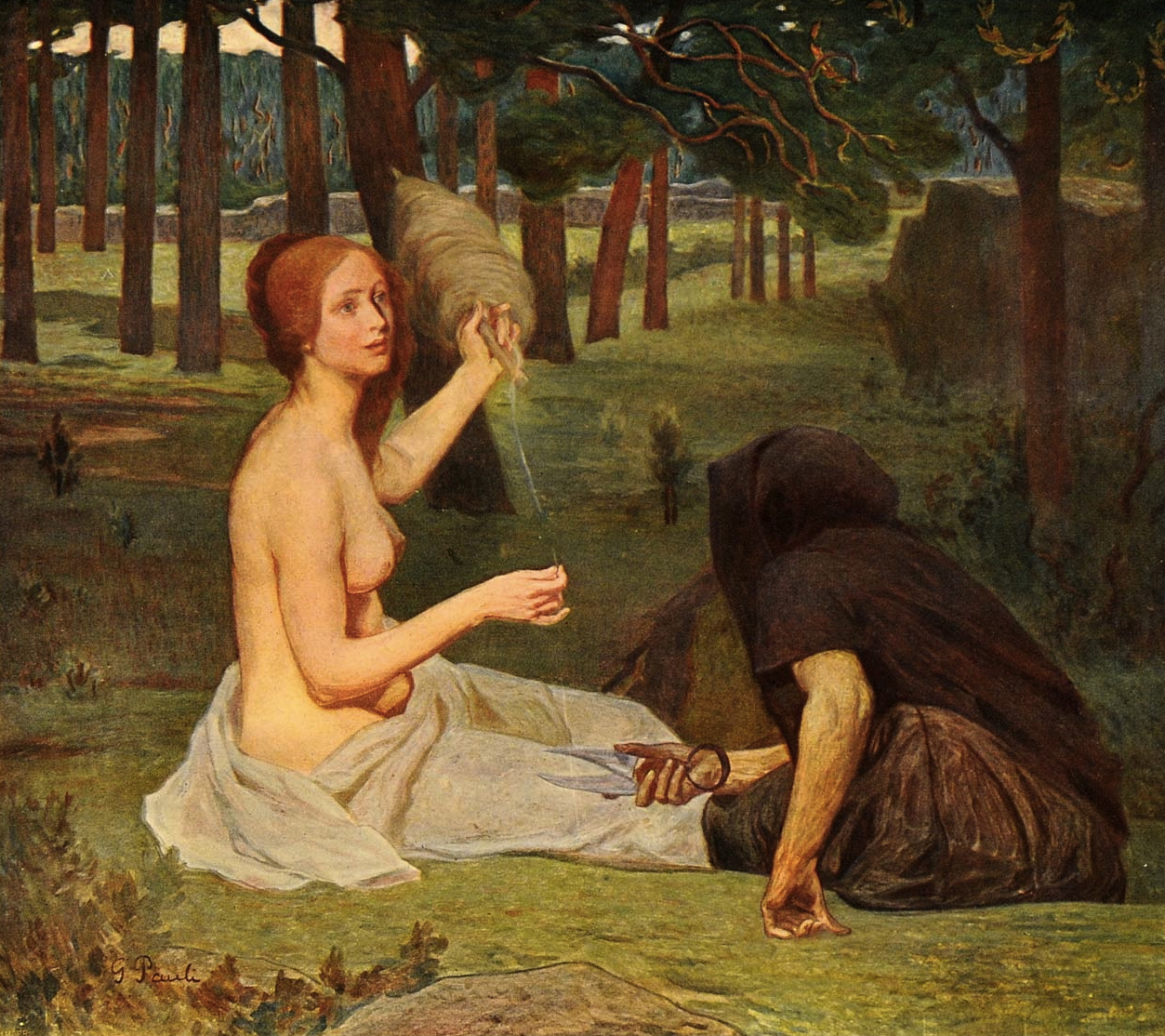 Fate, Life, Truth, Beauty (1905) - Georg Pauli Tablo