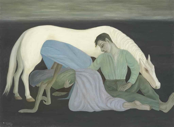 Fatigados (1942) – Manuel Rodríguez Lozano Tablo