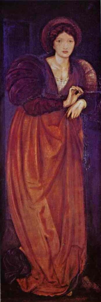 Fatima (1862) – Edward Burne-Jones Tablo