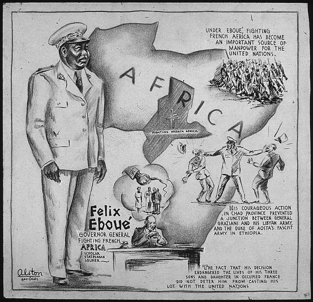 Felix Eboue’ Govenor General Fighting French Africa Scholar, Statesman, Soldier (1943) – Charles Alston Tablo