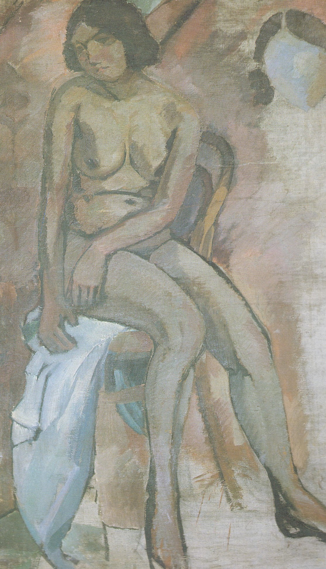 Female Model (1912) - Lyubov Popova Tablo