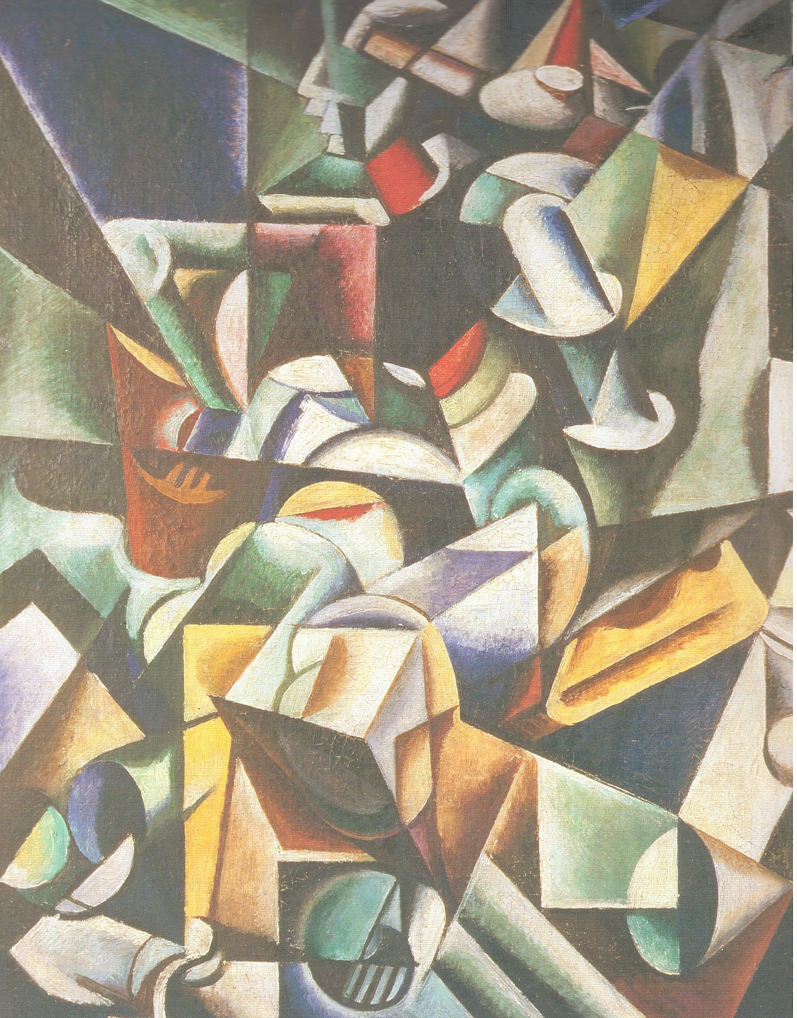 Female Model (1913) - Lyubov Popova Tablo