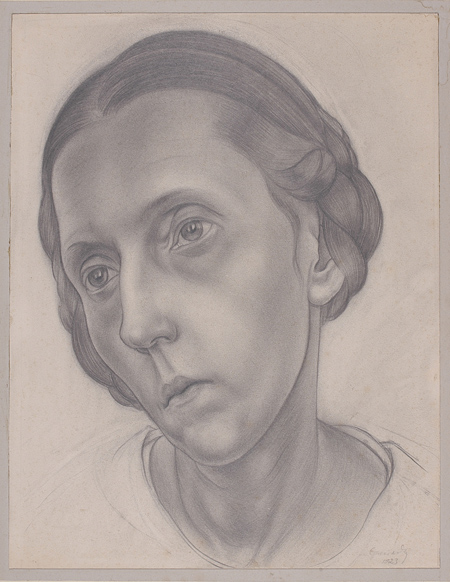 Female Portrait (1923) – Vasyl Yermylov Tablo