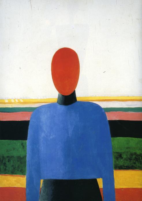 Female Torso (1933) - Kazimir Malevich Tablo