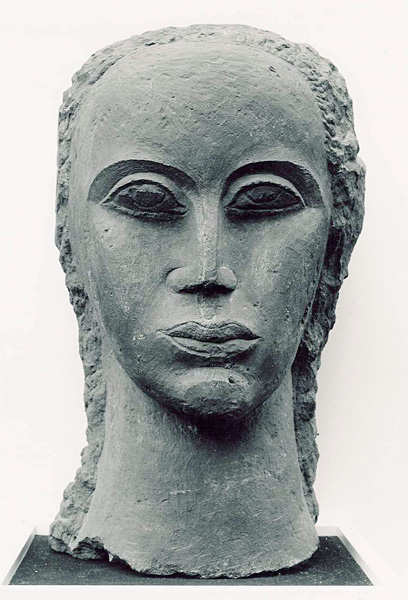 Female head (1931) - Ossip Zadkine Tablo