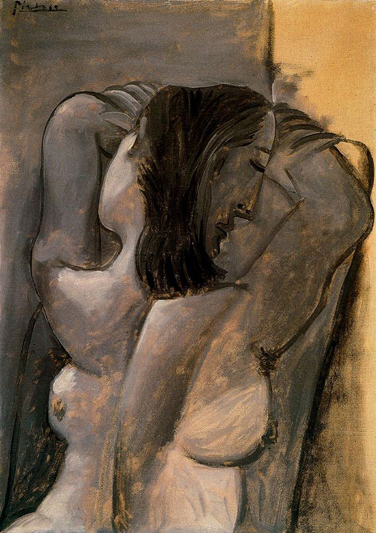 Female nude (1941) - Pablo Picasso Tablo