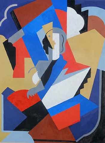 Femme Cubiste (1921) - Albert Gleizes Tablo