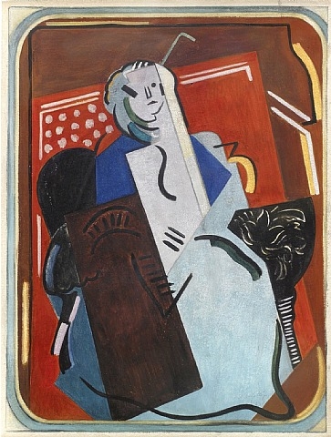 Femme au Fauteuil (1923) - Albert Gleizes Tablo