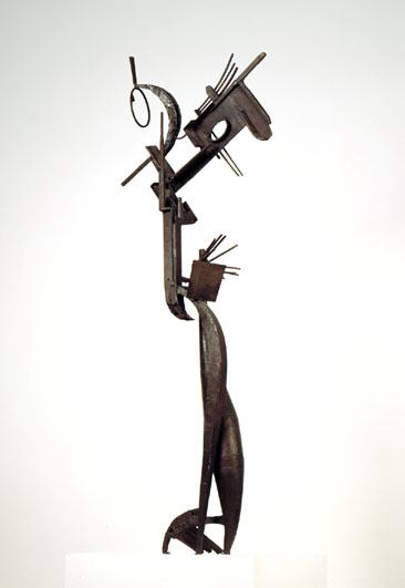 Femme au miroir (1937) - Julio González Tablo