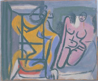 Femme au repos (1940) - Le Corbusier Tablo