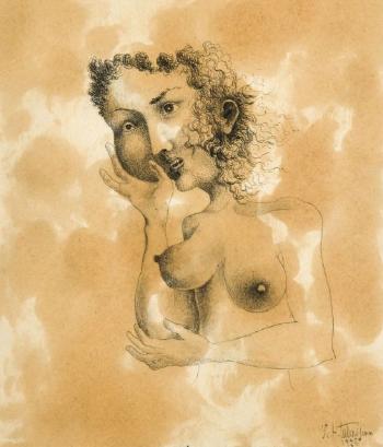 Femme aux deux visages (1926) – Léon Arthur Tutundjian Tablo