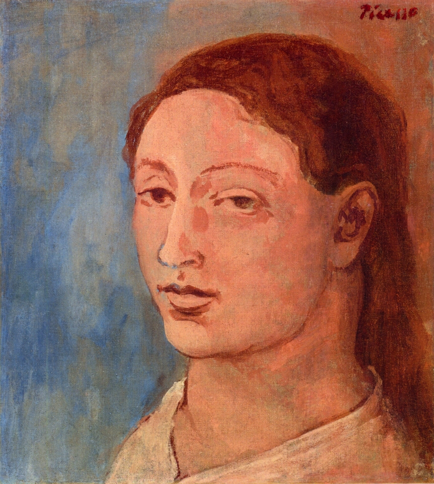 Fernande's Head (1906) - Pablo Picasso Tablo