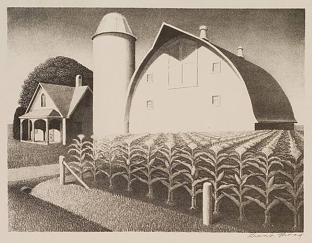 Fertility (1939) - Grant Wood Tablo