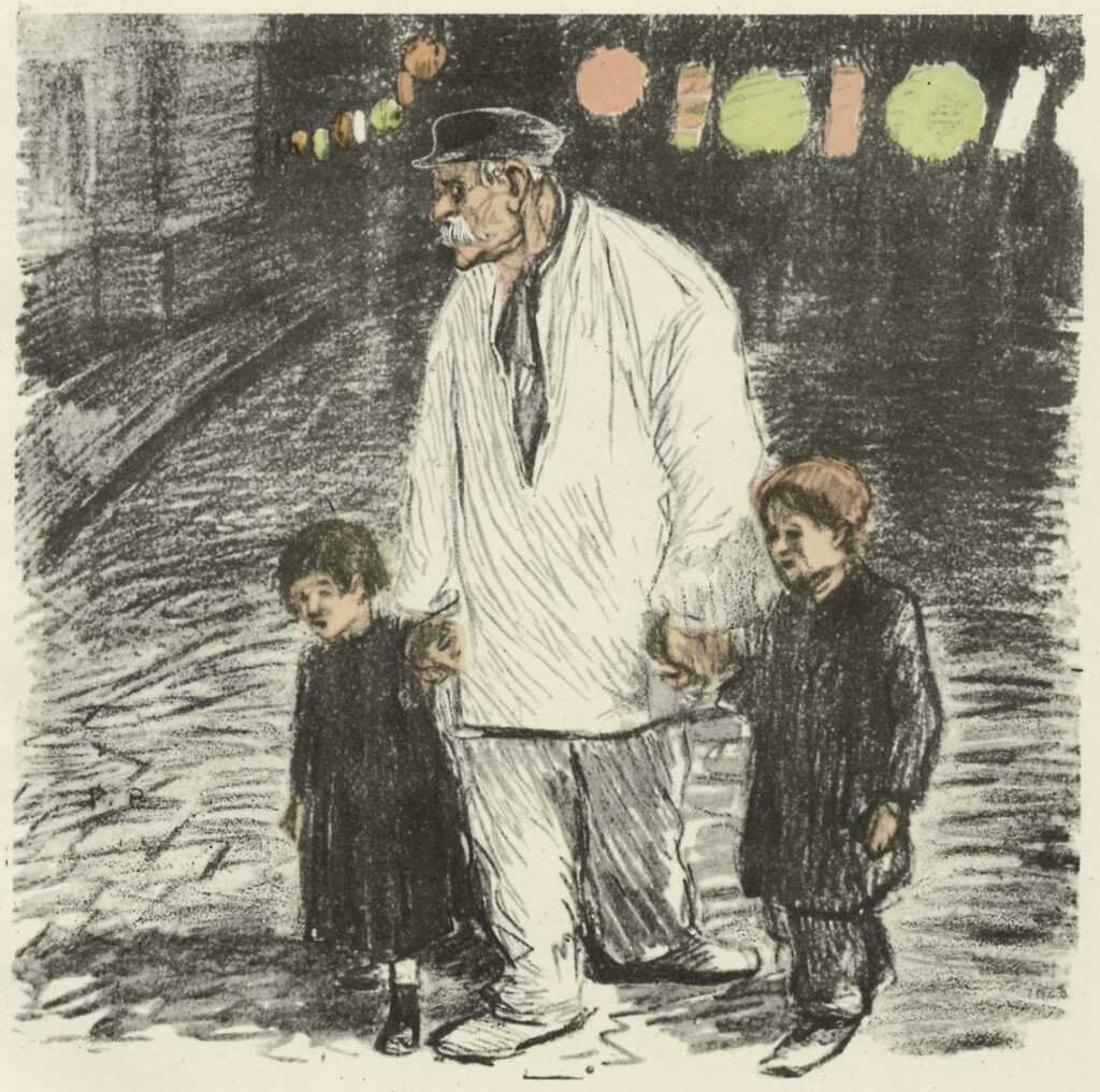 Fete Nationale (1894) - Théophile Steinlen Tablo