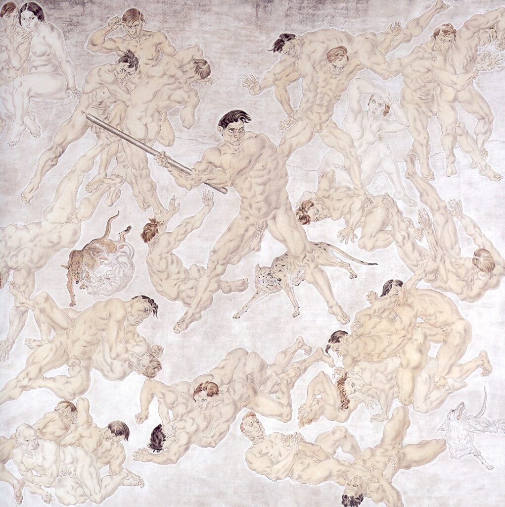 Fighters (1928) – Tsuguharu Foujita Tablo