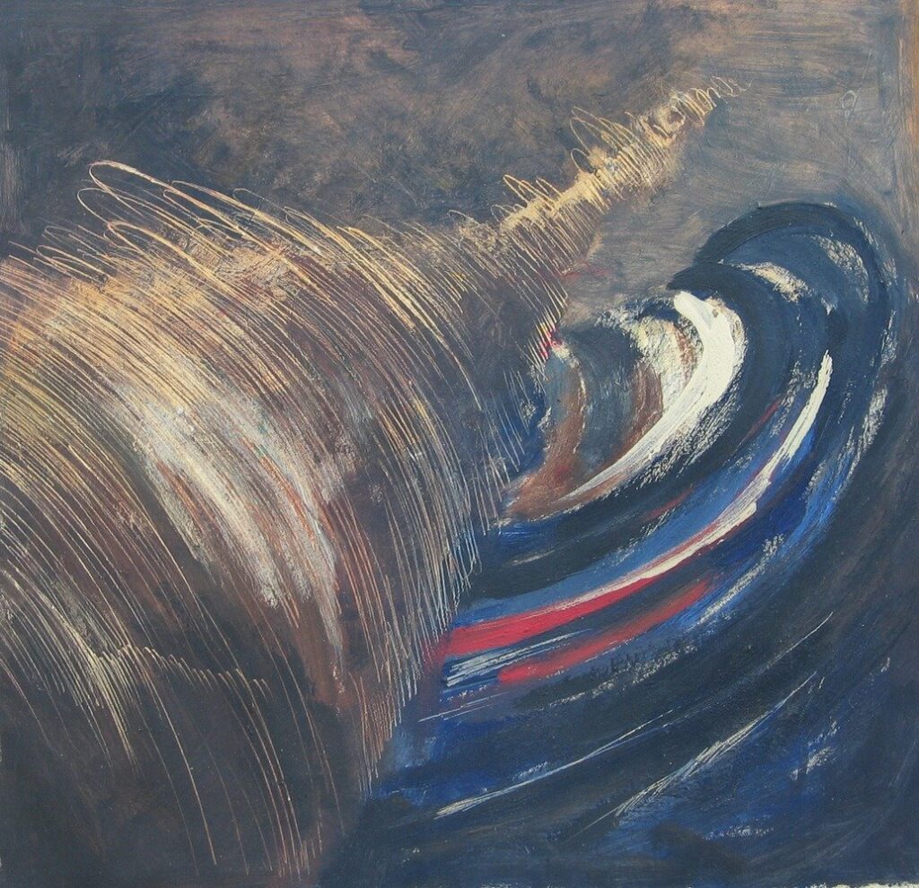 Fighting Galaxies I - Małgorzata Serwatka Tablo